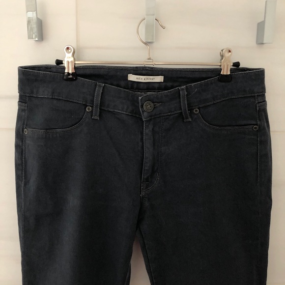Rich & Skinny Blue Gray Stretchy Skinny Jeans - Picture 4 of 9